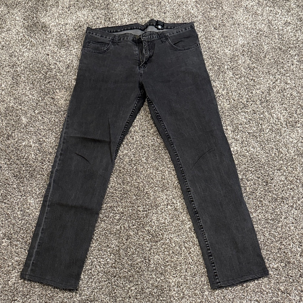 Dearborn Denim - Black Tailored Fit Jeans - 34/32